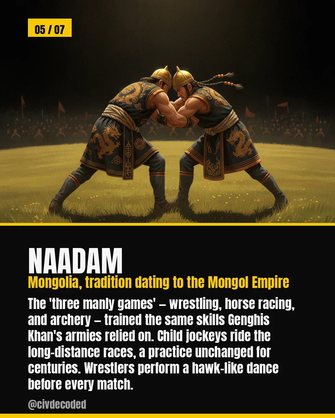 Naadam — Mongolia's 800-year-old games