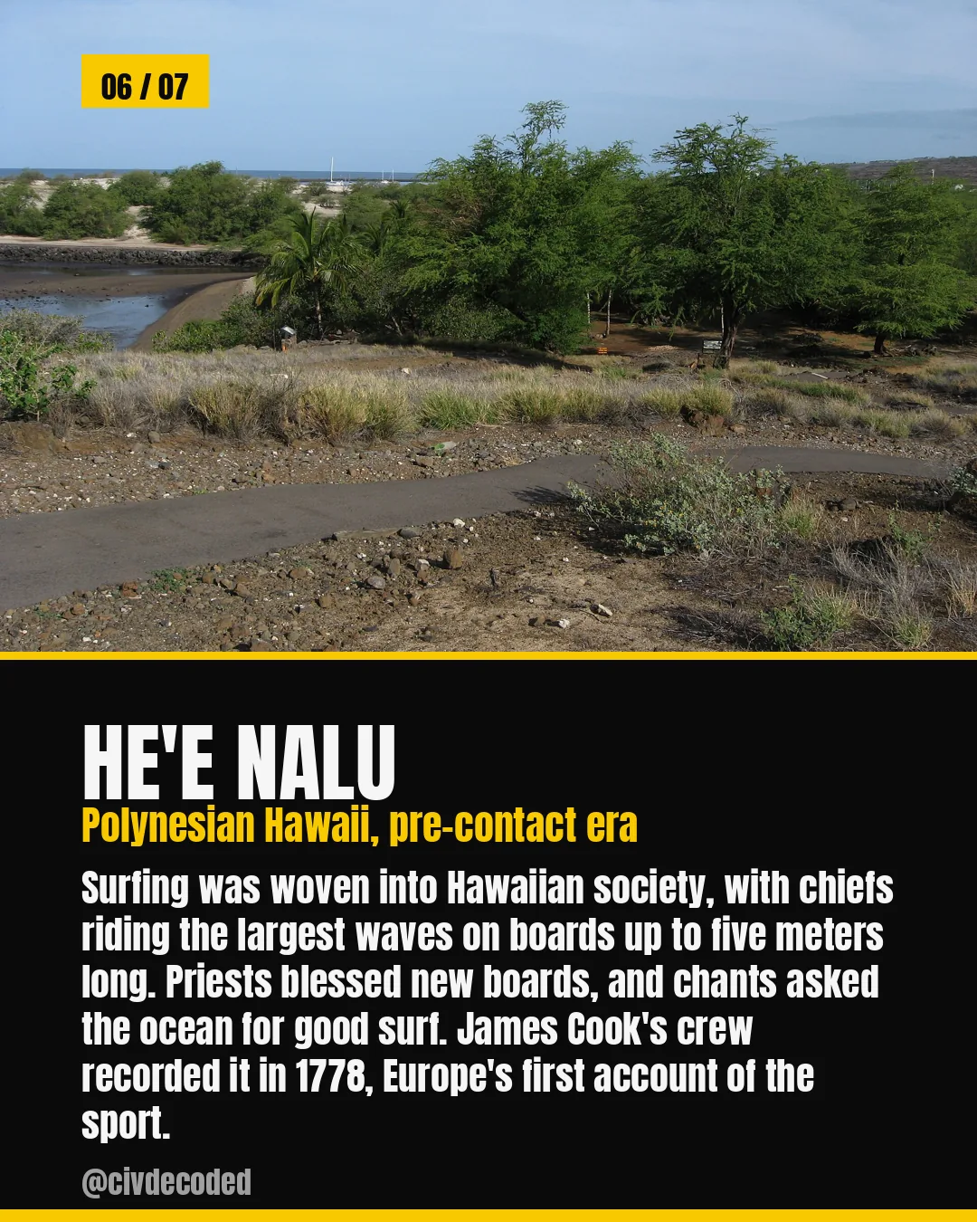 Heʻe nalu — Hawaiian surfing, an art of chiefs