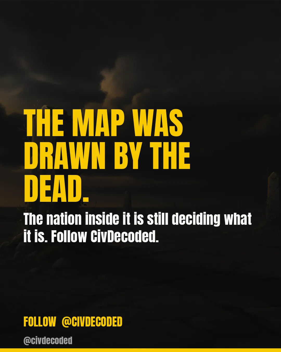 Follow CivDecoded for more history, decoded through data.
