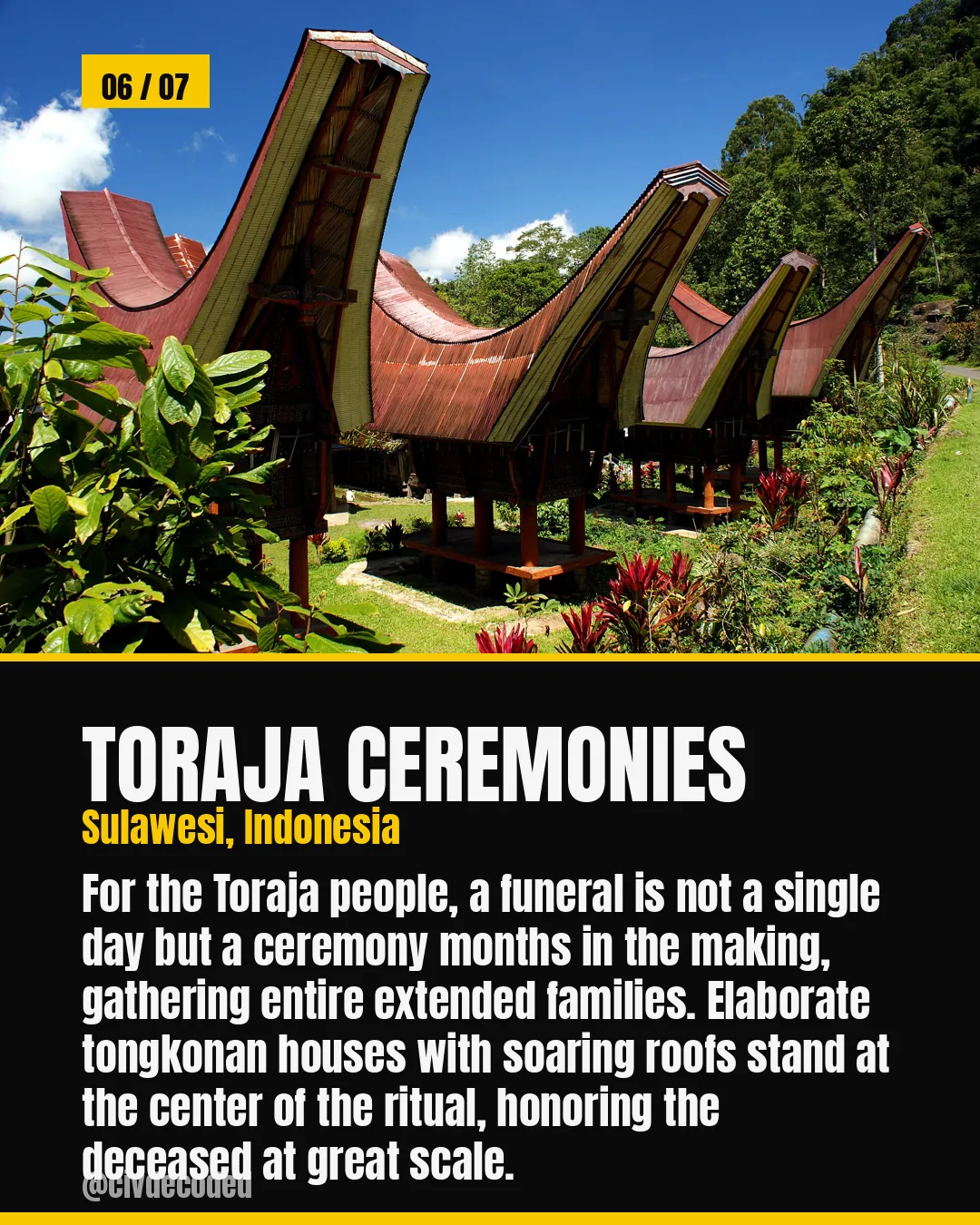 Toraja funeral ceremonies — Indonesia
