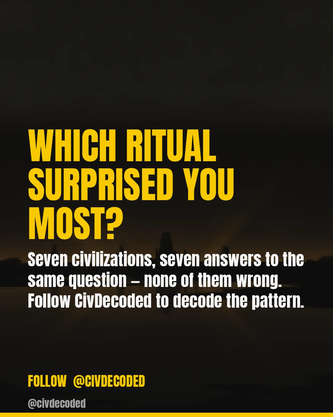 Follow CivDecoded for more history, decoded through data.