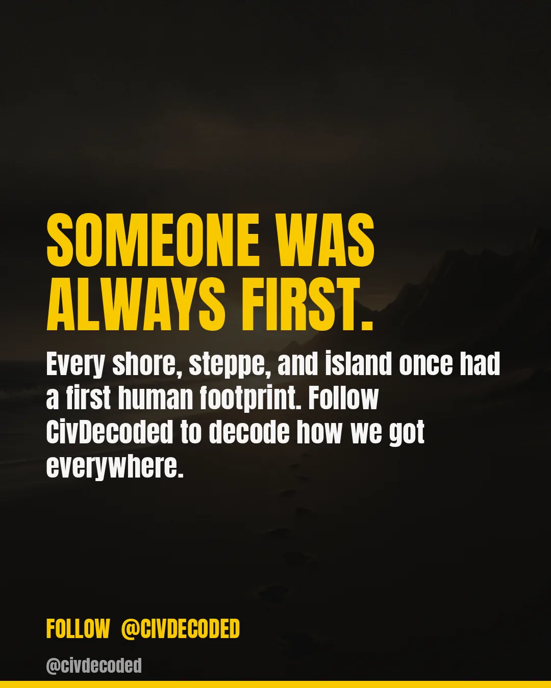 Follow CivDecoded for more history, decoded through data.