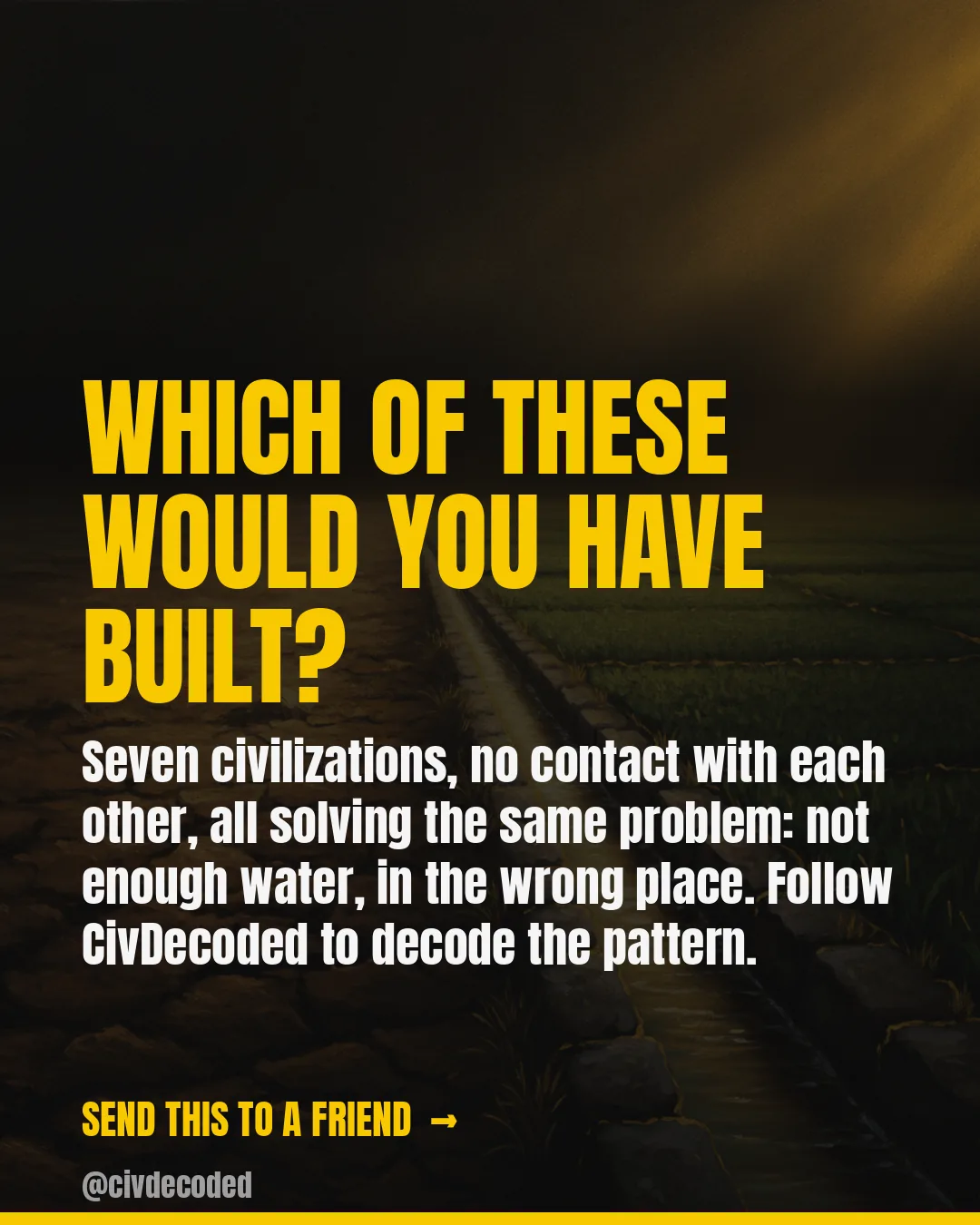 Follow CivDecoded for more history, decoded through data.