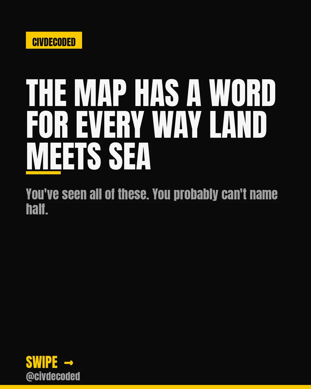 The map has a word for every way land meets sea.