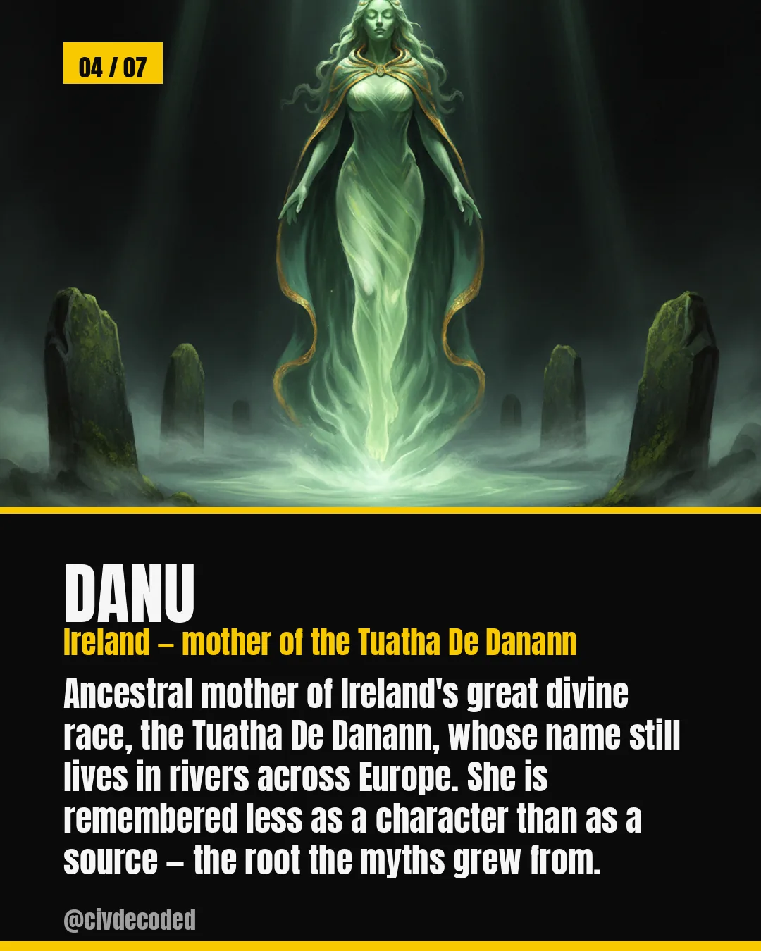 Danu — Celtic mother goddess