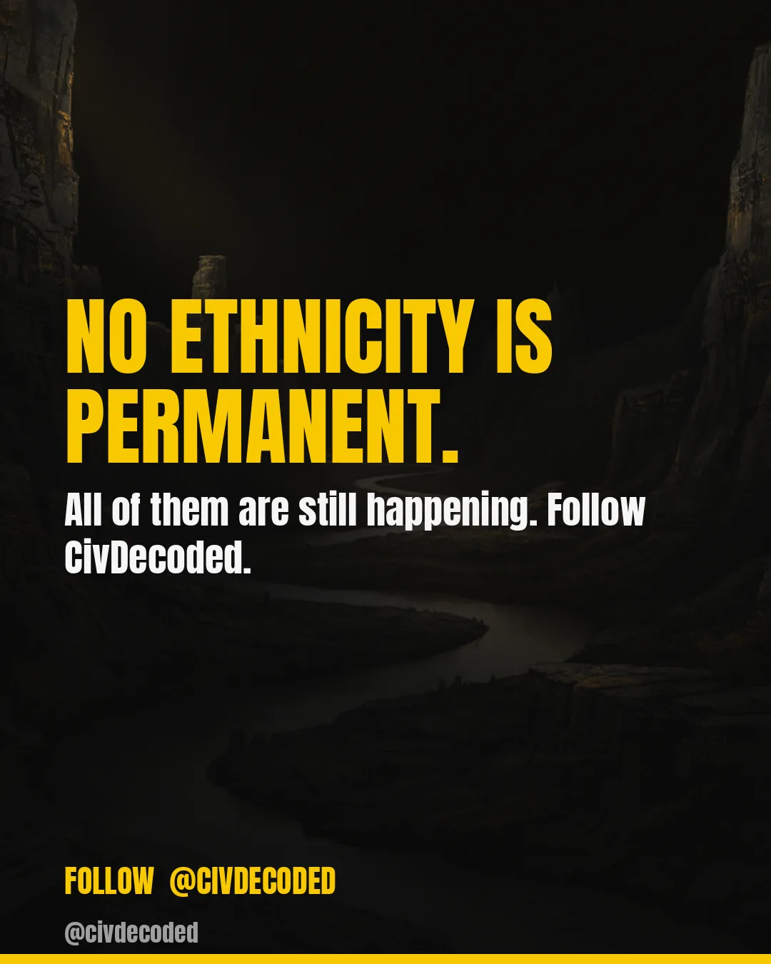 Follow CivDecoded for more history, decoded through data.