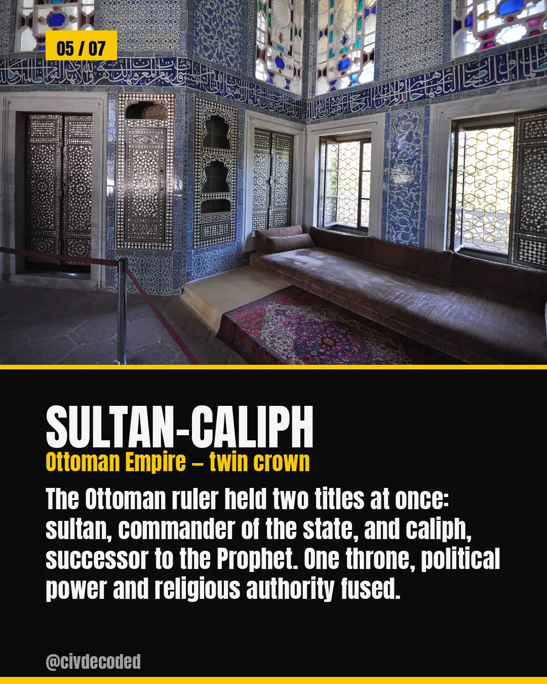 Sultan and caliph — Islamic titles of rule