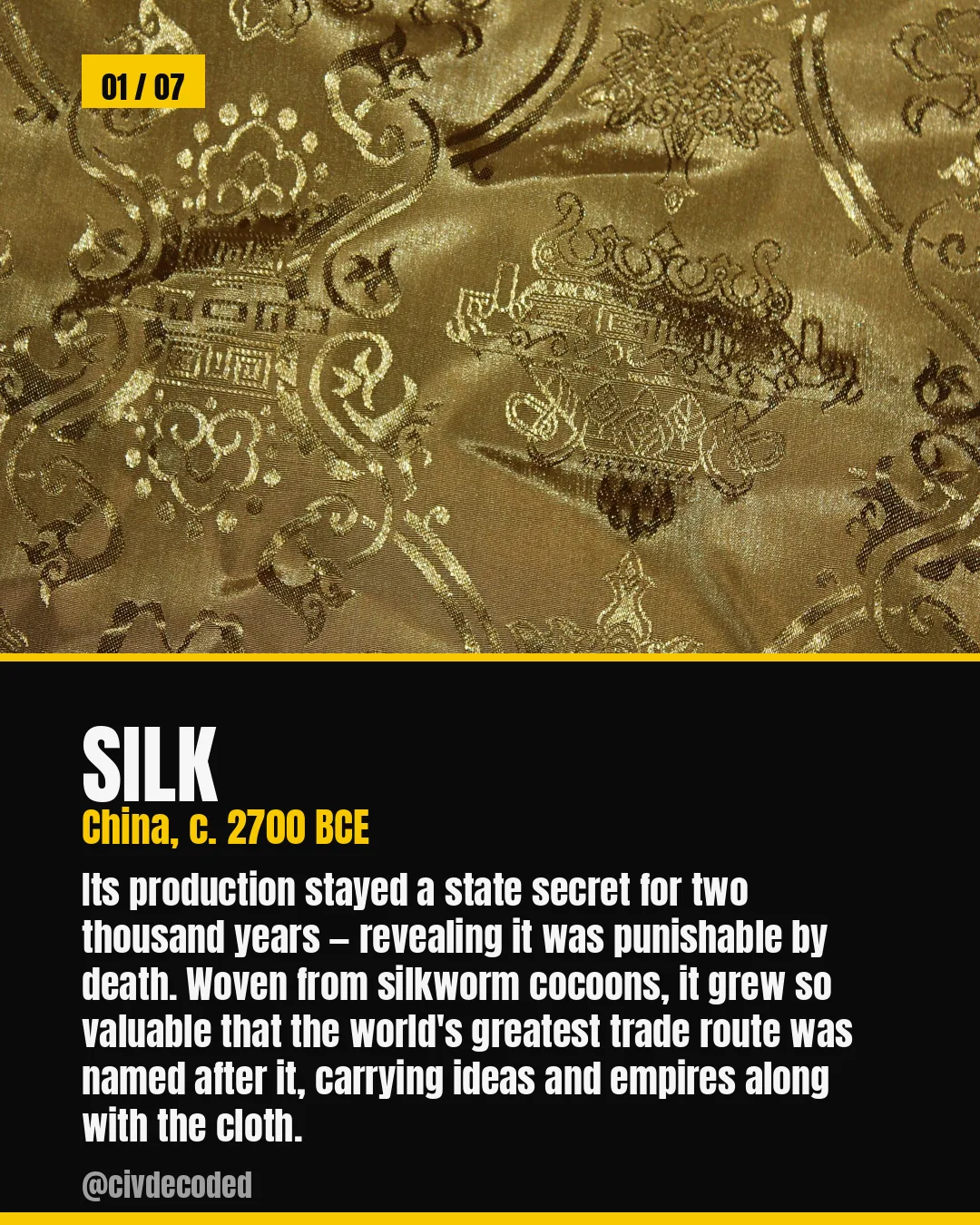 Silk — China's 2,000-year state secret